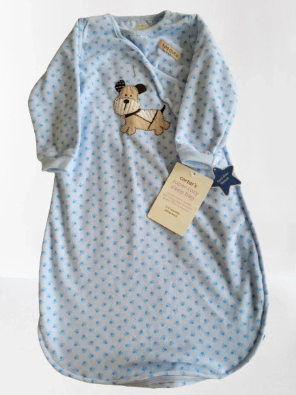 New Carter's Baby Sleep bag / Blue / Size: 0-9 Months